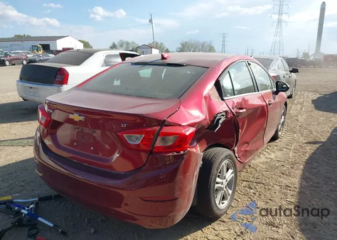 2017 Chevrolet Cruze Lt Auto из США, поврежденный, VIN 1G1BE5SM1H7120764